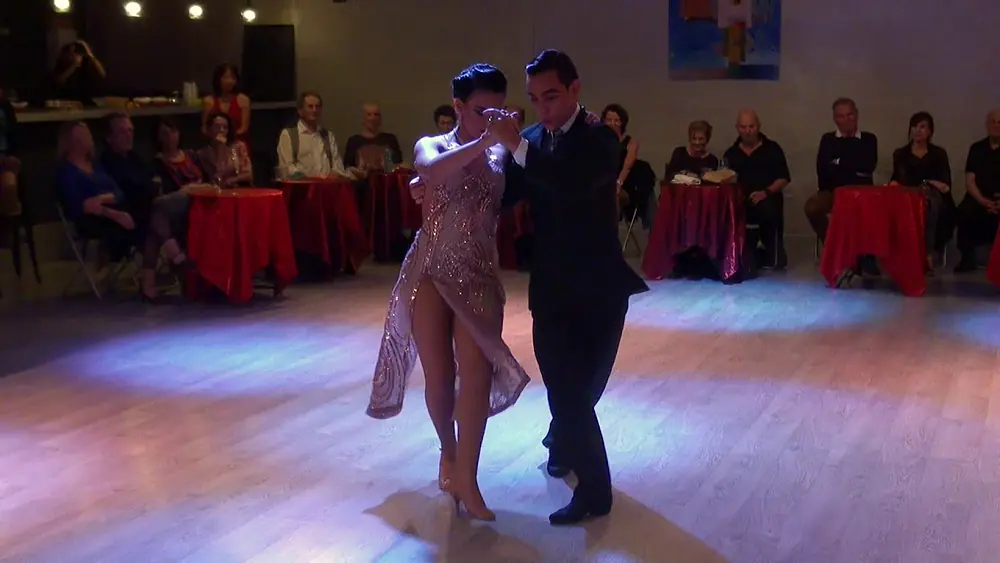 Video thumbnail for ★ Juan David Vargas & Paulina Mejia - Despues de quererla tanto 3/4 - Salon de Tango Montpellier ★