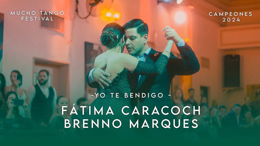 Video thumbnail for FATIMA CARACOCH Y BRENNO MARQUES, PRIMER SHOW COMO CAMPEONES 2024 - 'Yo te bendigo' Mucho tango fest