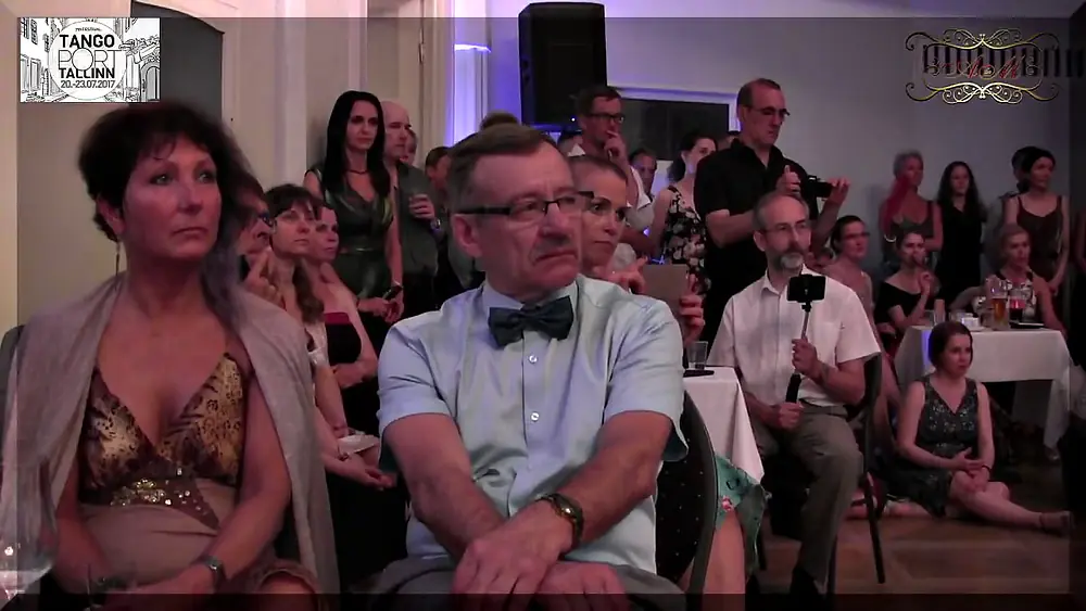 Video thumbnail for Grand Milonga, Tango Vivo y Pablo Inza y Sofia Saborido, Festival Tango Port Tallinn, Estonia 2017