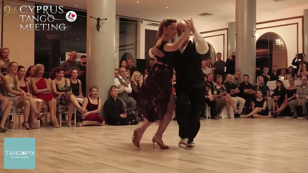 Video thumbnail for Horacio Pebete Godoy & Maricel Giacomini dance Tango Bardo - Una noche de Garufa