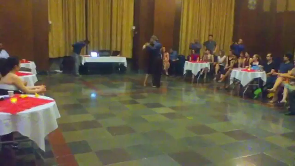 Video thumbnail for Homer & Cristina Ladas Tango Performance 1 in Ann Arbor, MI 7 18 2015