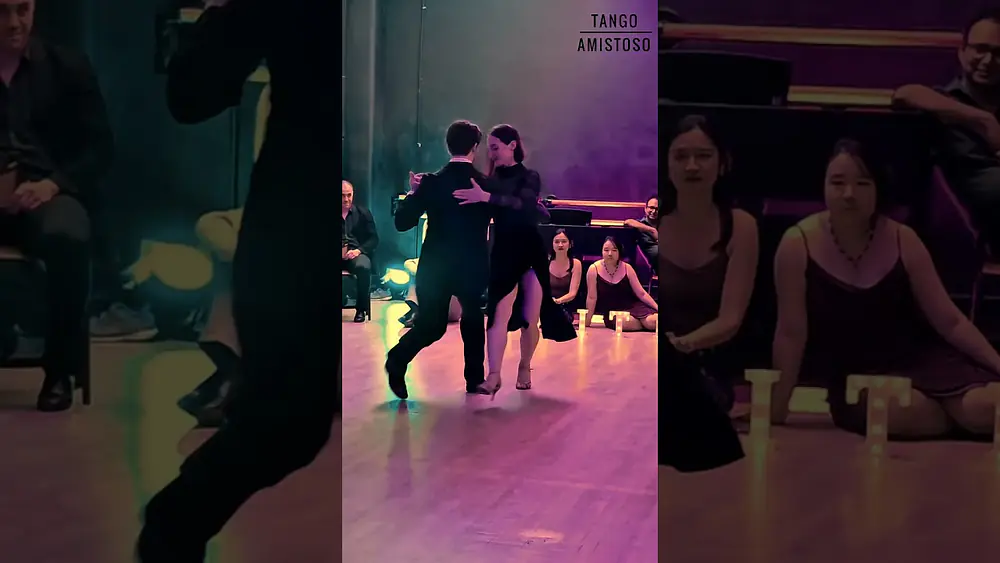Video thumbnail for Tango Amistoso Anniversary: Silvia Bivolaru and Haris Mihail 🔥