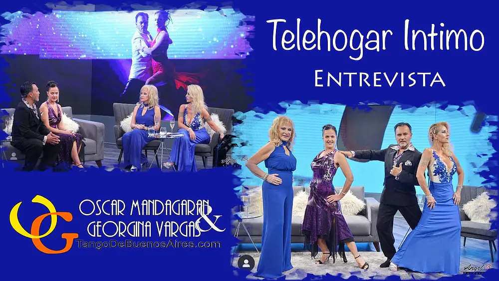 Video thumbnail for TeleHogarIntimo Canal12TV ENTREVISTA Georgina Vargas & Oscar Mandagaran por Chiti & Nelida Madelaire