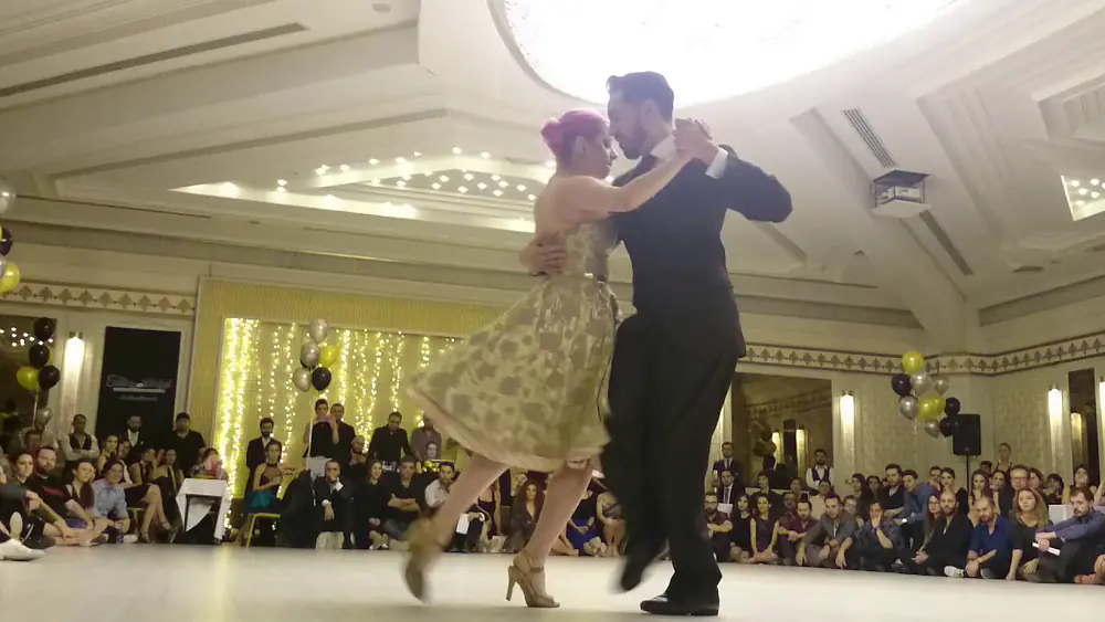 Video thumbnail for Carolina Couto & Emanuel Ledesma. El Tigre Millan-J. D'Arienzo. Sultans Of İstanbul Tango Fest. 2017