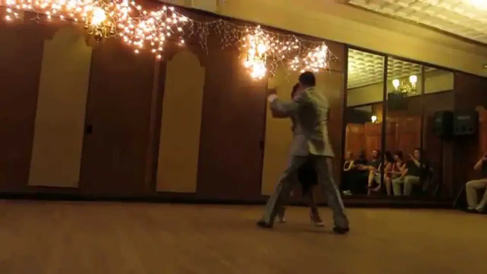 Video thumbnail for Carolina Jaurena & Andres Bravo @ La Milonga Rosa ..Friday, September 12, 2014