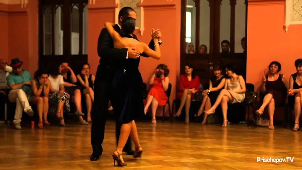 Video thumbnail for Frank Obregón & Jenny Gil, 4-4, Tbilisi International Tango Festival Aromas 2015