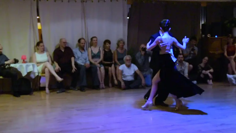 Video thumbnail for Chantal Fernandez Crea y Mariano Galeano 1,"Milonga La Atorranta", Lyon