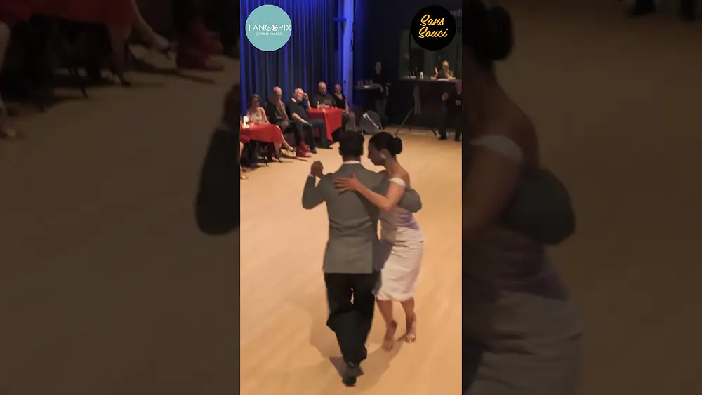 Video thumbnail for MILONGA SANS SOUCI '25 GENEVA - Eva Laura & Thomas dance Juan D'Arienzo - Milonga Querida
