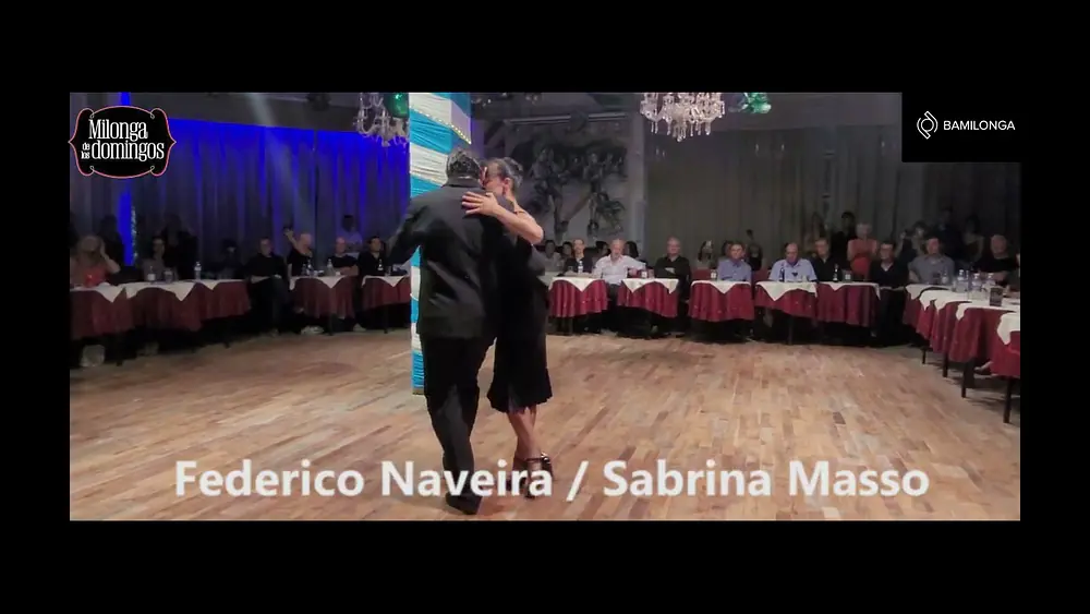 Video thumbnail for Federico Naveira y Sabrina Masso / Milonga de los Domingos - 22/01/2023 1/3