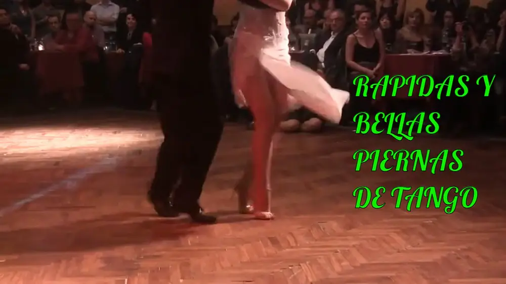Video thumbnail for Bellas y rápidas piernas para el tango performance de Francisco Forquera. Melina Mauriño
