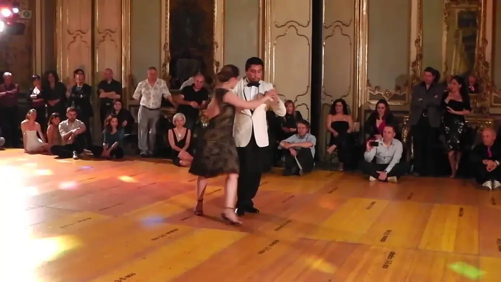 Video thumbnail for Ines Muzzopappa y Octavio Fernandez, Pasquettango Meeting Catania 2014 - Milonga De Antano