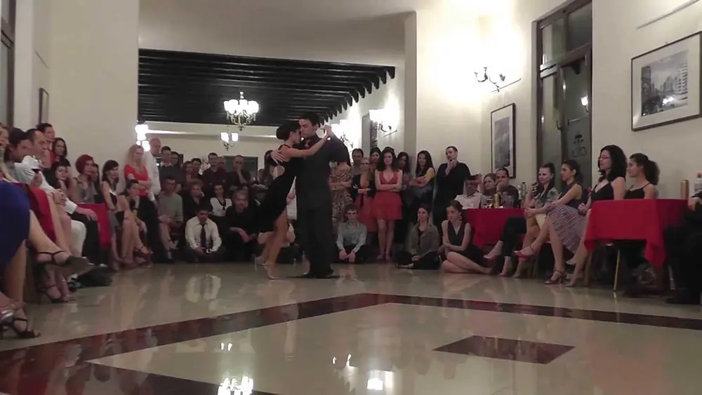 Video thumbnail for Jose Almar y Juliana Aparicio in Bucharest, Romania - 1/4 - 2013 Bucharest Spring Tango Weekend