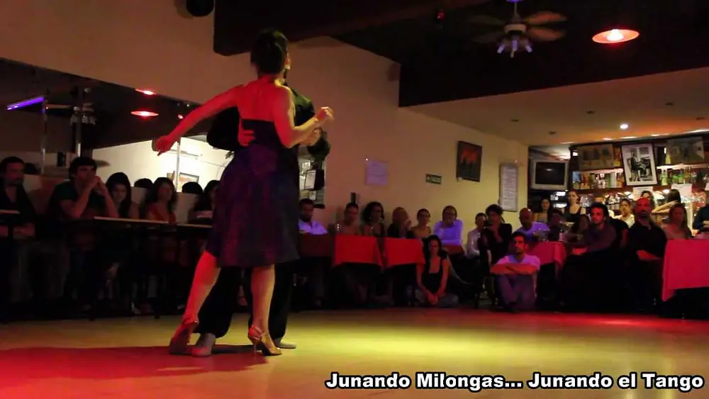 Video thumbnail for JOSE HALFON Y VIRGINIA CUTILLO EN MILONGA10 "Garganta con Arena" (Tango)