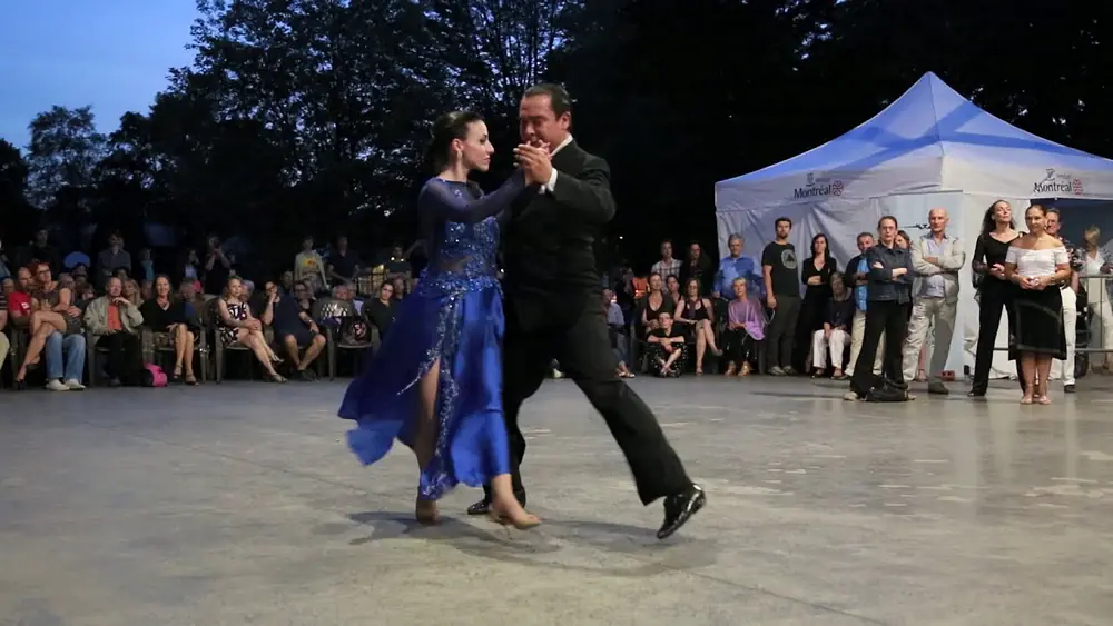Video thumbnail for IVAN LEONARDO ROMERO et SILVANA NUNEZ, et le "FRANCO LUCIANI TANGO TRIO", "A Media Luz" (tango).