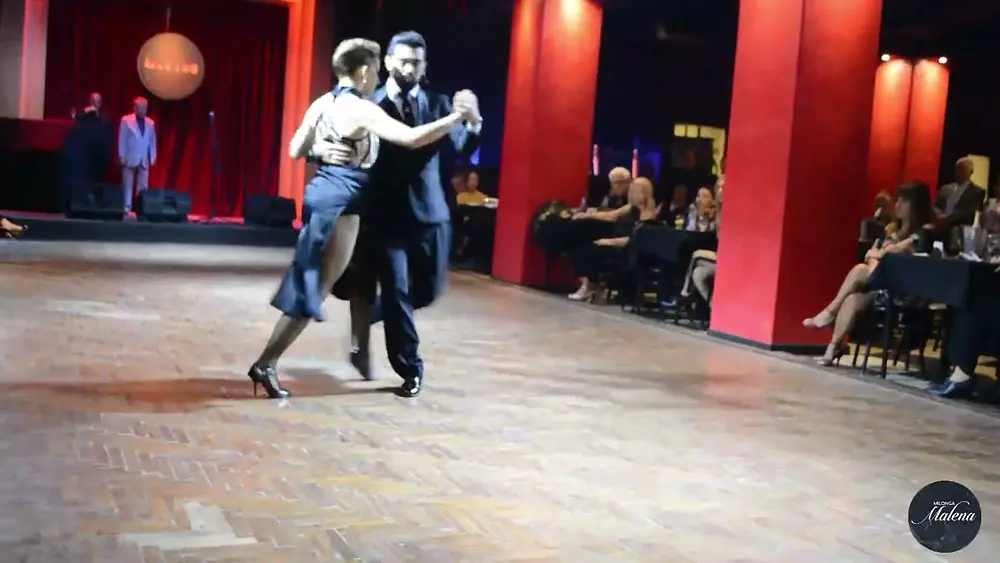 Video thumbnail for Jimena Hoeffner & Fernando Carrasco en Milonga Malena "COMO NINGUNA"!!2/3