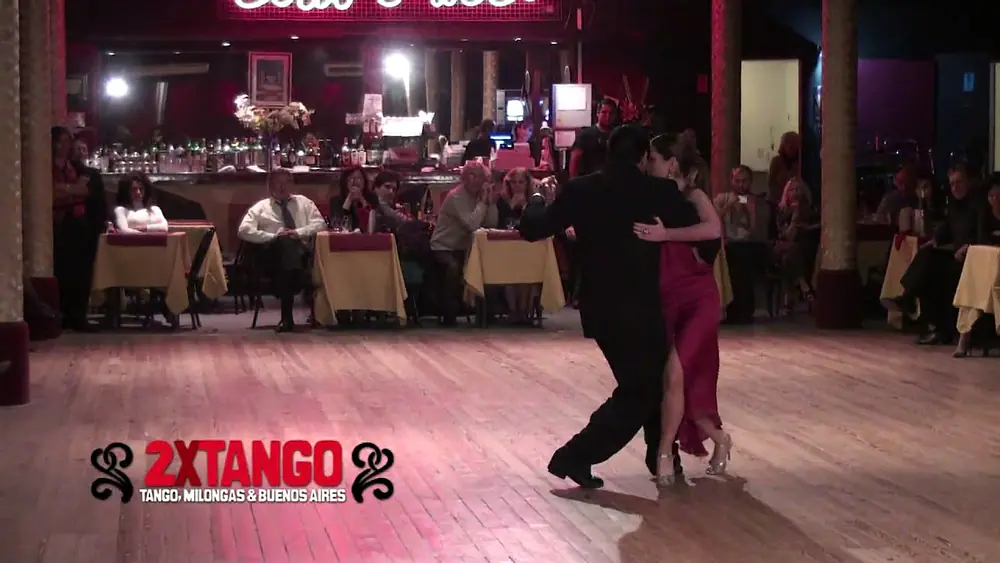 Video thumbnail for Carolina Bonaventura & Francisco Forquera Tango Negro en Gricel May 2010