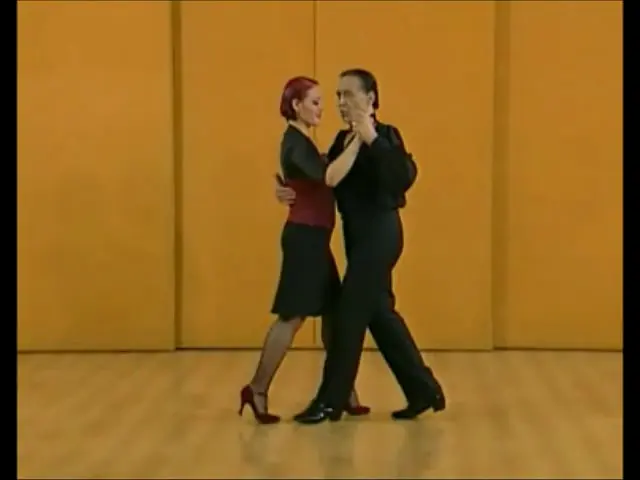 Video thumbnail for Tango 11, Gancho a la derecha & izquierda en 16 tiempos, Juan Carlos Copes