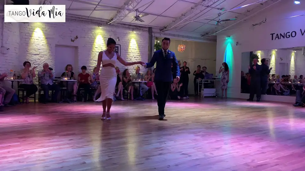 Video thumbnail for Clarisa Aragón & Jonathan Saavedra - Festivalito de Verano 2019- Tango VidaMia Köln, Germany (1/4)