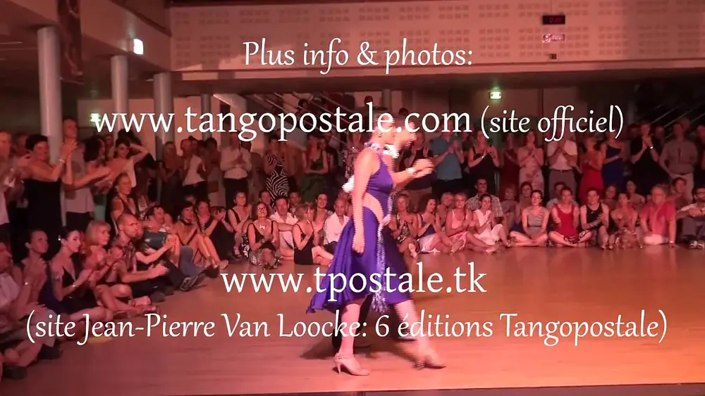 Video thumbnail for Cesar Agazzi et Virginia Uva : démonstration à la despedida de Tangopostale (2)