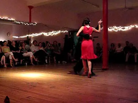 Video thumbnail for Dominic Bridge & Jenna Rohrbacher dance Milonga at the Practilonga Marathon New York City