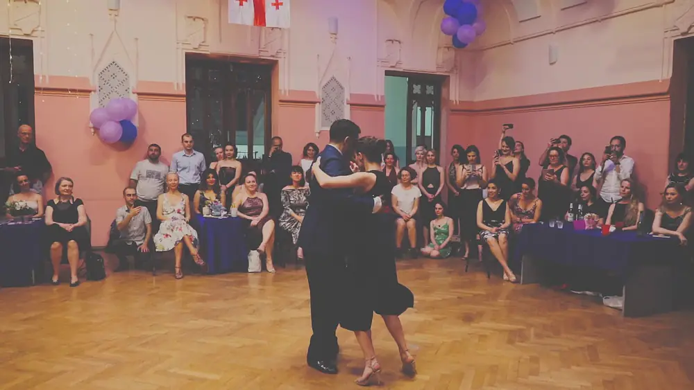 Video thumbnail for Tekla Gogrichiani & Julio Saavedra (2/4) - Tiflis Tango Festival 2019