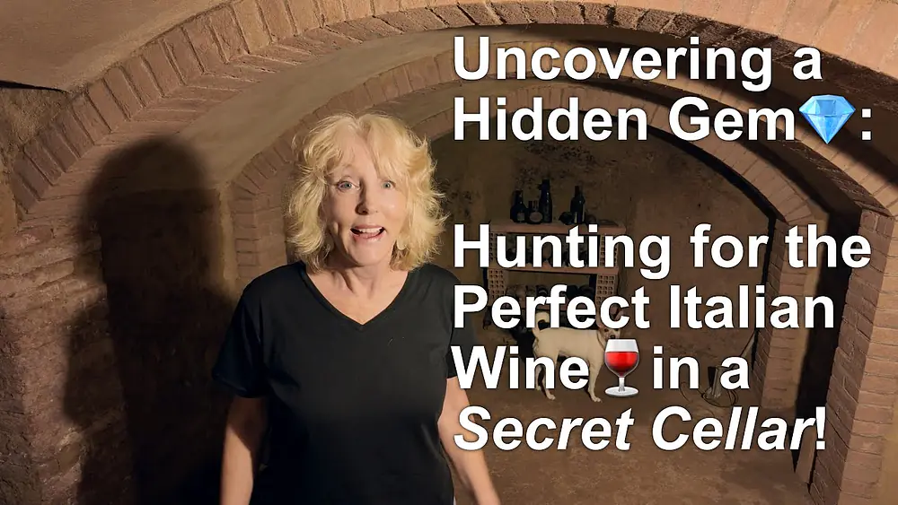 Video thumbnail of Uncovering a Hidden Gem 💎: Hunting for the Perfect Italian Wine🍷 in a Secret Cellar!