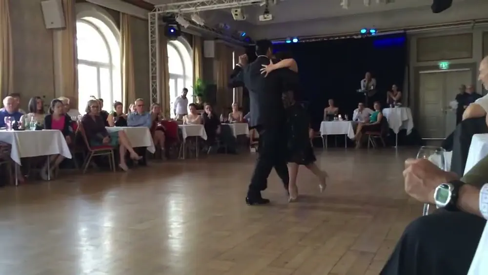 Video thumbnail for Flor Labiano & Hernan Rodriguez  Tango Show - Malmö - Sweden
