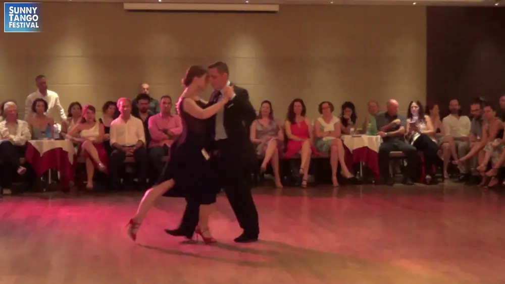 Video thumbnail for Pablo Rodriguez & Anne Bertreau 2/3 Sunny Tango Festival, Crete, Greece. La vi llegar