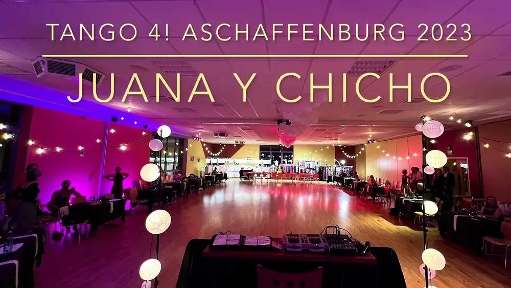 Video thumbnail for 3/6 Juana Sepulveda Y Mariano „Chicho“ Frumboli - Destino de Flor Roberto Florio -Aschaffenburg 2023