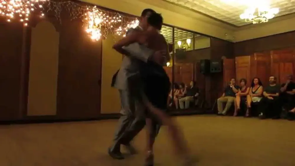 Video thumbnail for Andres Bravo & Carolina Jaurena at La Milonga Rosa..FRIDAY:  09/12/2014