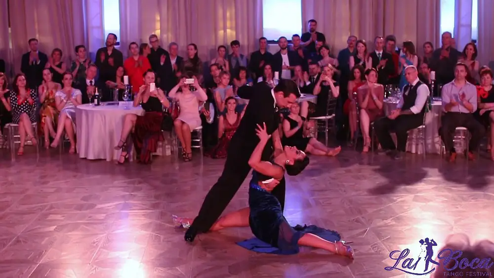 Video thumbnail for Simone Facchine & Gioia Abballe 4-4. La Boca Tango Fest