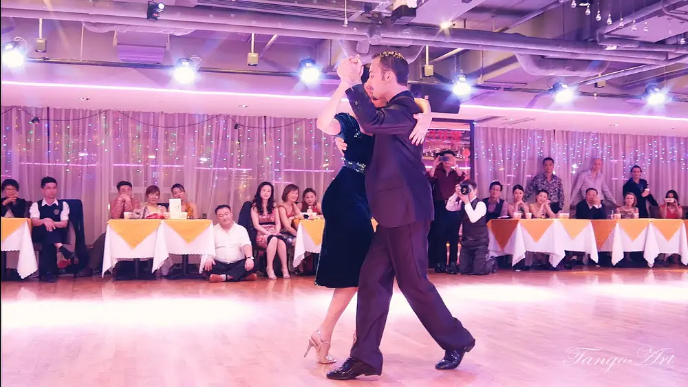 Video thumbnail for Maria Filali y Gianpiero Galdi, Festivalito de Tango en Hong Kong,Baldosa Floja