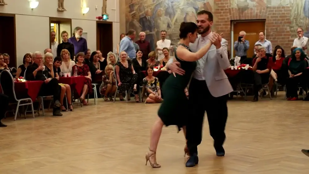 Video thumbnail for Panagiotis Triantafyllou & Rita Caldas dance Sexteto Cristal's El adiós (feat Guillermo Rozenthuler)