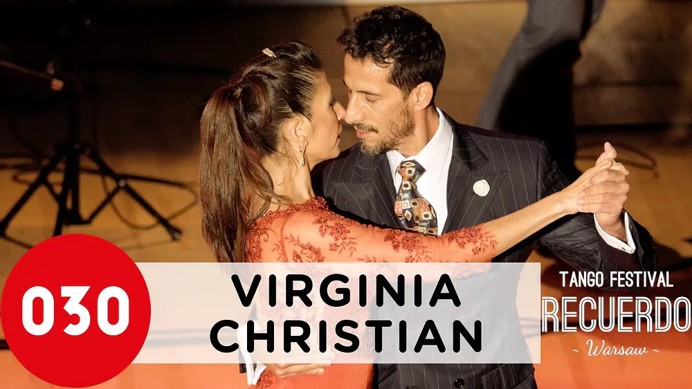 Video thumbnail for Virginia Gomez and Christian Marquez – Felicia by Tango en vivo #LosTotis