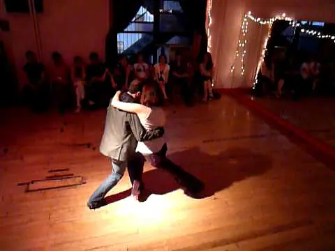 Video thumbnail for Nick Jones & Amy Anderson Tango Nuevo Improv at Practilonga-939 (NYC)
