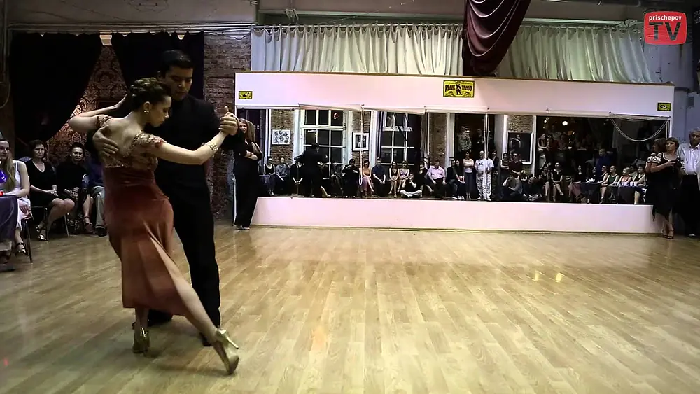 Video thumbnail for Cristhian Sosa & Maria Noel Sciuto, Russia, Moscow, Milonga "Planetango" 23.03.2013