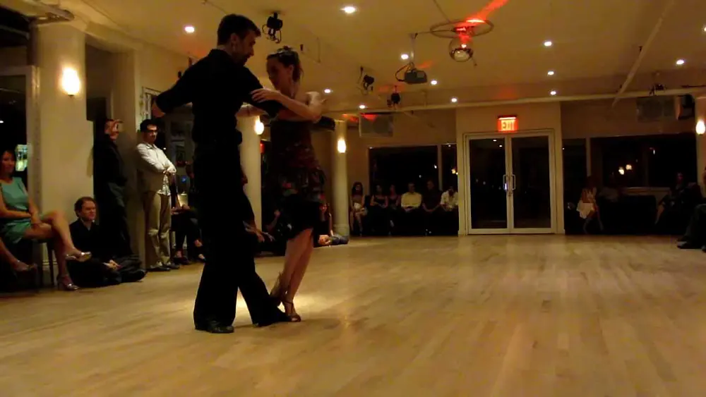 Video thumbnail for Alex Krebs and Rebecca Shulman perform @ Tango Lounge in NYC