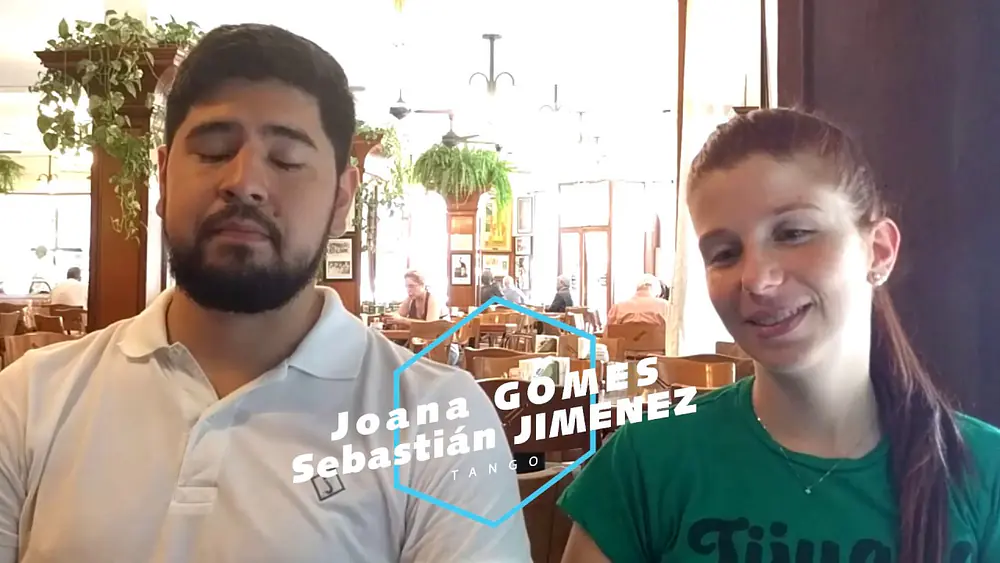 Video thumbnail for 1/8 Joana Gomes & Sebastián Jiménez | El comienzo de nuestro viaje por el mundo | Entrevista | Tango