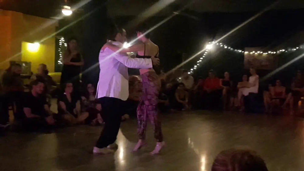 Video thumbnail for Esibizione di Peppe Sagliapign Di Gennaro​ ed Adelma Rago​ al Tango Bar​