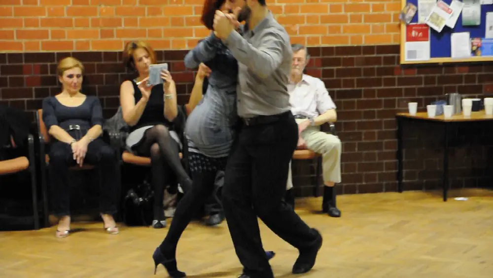 Video thumbnail for Cristian Petitto & Alexandra Wood, Milonga Class at Reading Tango Club
