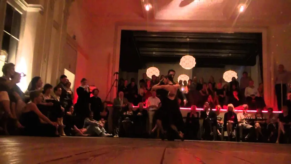 Video thumbnail for Tango escenario Melina Mouriño y Julian Sanchez @ Cultuurcentrum Meulestee, Gent