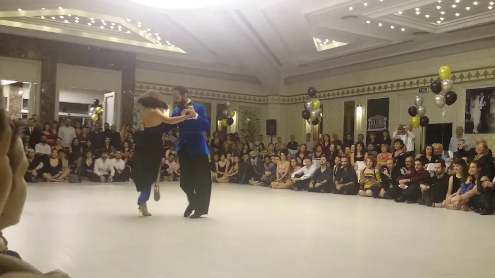 Video thumbnail for Loukas Balokas & Georgia Priskou. La Milonga De BaAs F. Canaro. Sultans Of İstanbul Tango Fest.2017