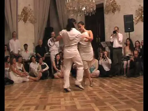Video thumbnail for Prague Tango Alchemie 2010 - White milonga - Cristian Duarte & Lilach Mor 3