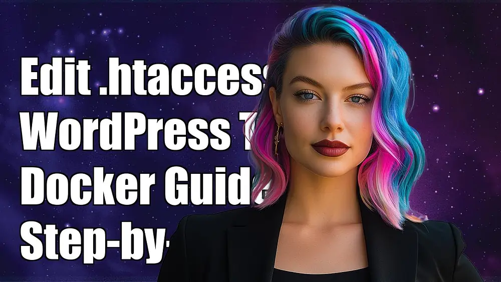 Video thumbnail of How to Edit Default .htaccess in WordPress Docker: Step-by-Step Guide