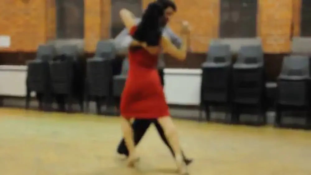Video thumbnail for After class demonstration by Facundo Menendez & Paula Duarte at Reading Tango Club