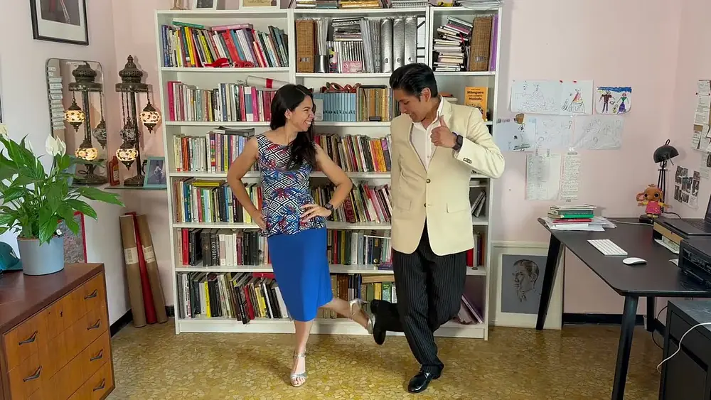 Video thumbnail for Las pausas en el Tango - Tango de TAKITO - Flor Labiano Hernan Rodriguez - Le pause nel Tango.