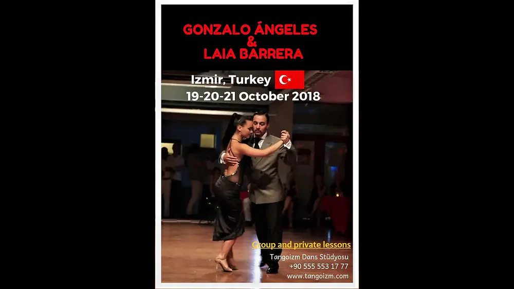 Video thumbnail for Gonzalo Ángeles & Laia Barrera (2/4) Izmir TangoWeekend, Turkey