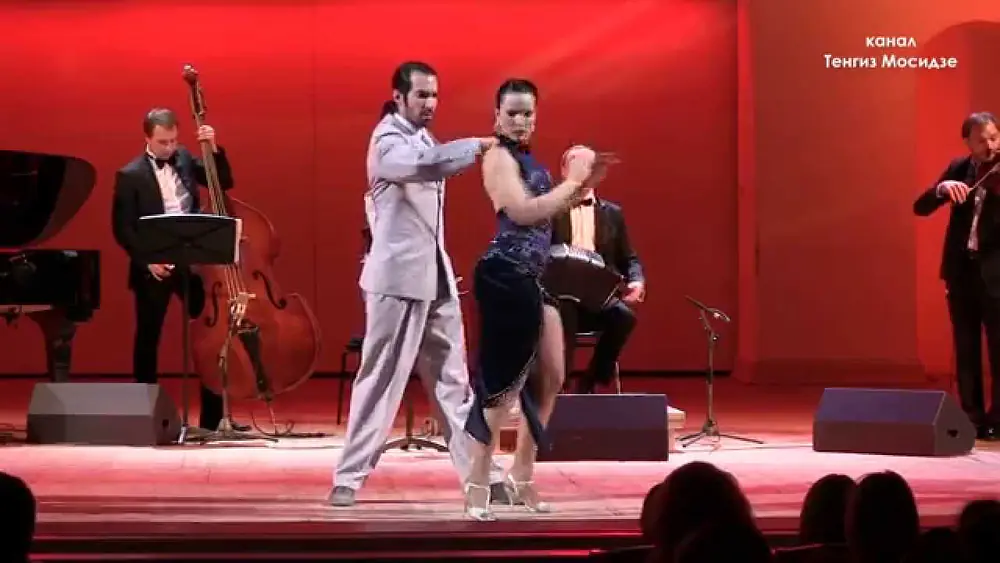 Video thumbnail for Tango “La Tupungatina”. Silvio Grand and Romina Godoy with “Solo Tango Orquesta”. Танго.2015