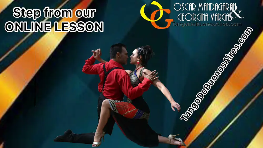 Video thumbnail for Musicality Romatic&Rhythmic #TANGO #MILONGA #VALS Milonguero STEP Georgina Vargas & Oscar Mandagaran