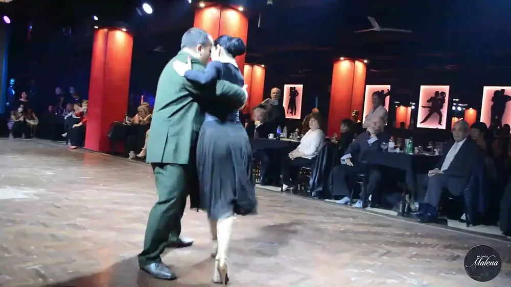 Video thumbnail for Natalia Hills y Hernán Álvarez prieto en Milonga Malena "COMO NINGUNA"!! 1/4